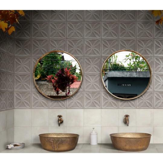 seda 3d kupelnova dlazdica stredomorsky kvetinovy vzor kuchynsky rustikalny obklad kupelnovy vzorovany obklad rustikalny vintage klasicky provence naturalny efekt.jpg